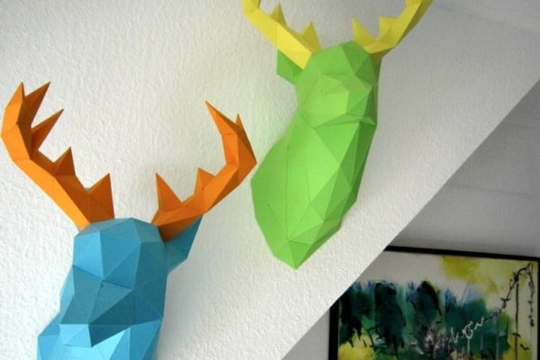 Inspirations en Pulpe - mise en scène avec de l'origami