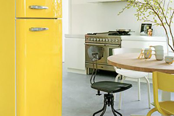 Frigo SMEG Jaune