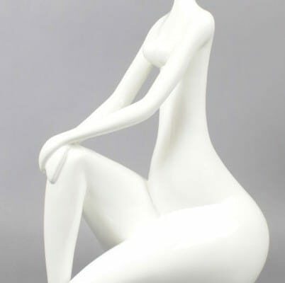 Statue Femme Blanche (déco du monde)