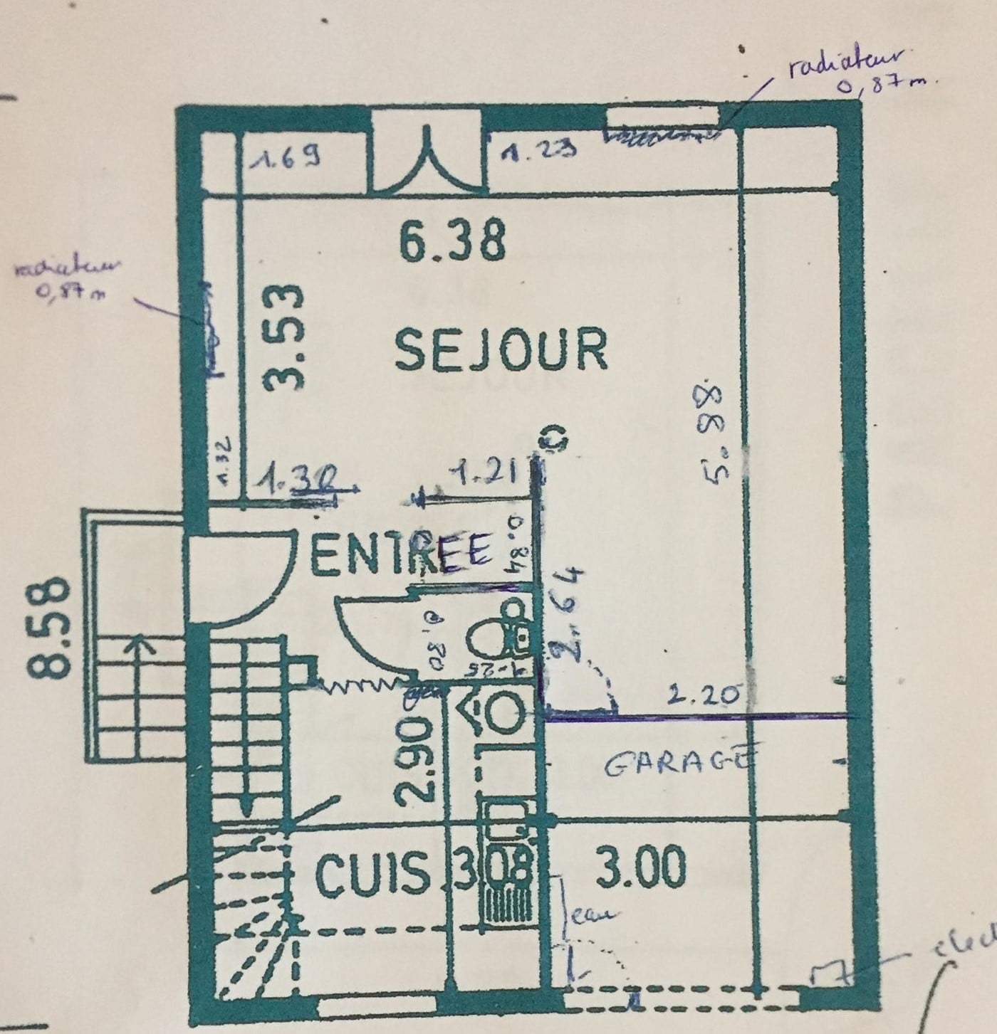 Plan de l'existant