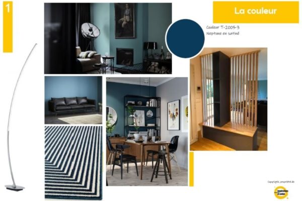 Amenager un grand espace - Planche couleur - Inspirations en pulpe