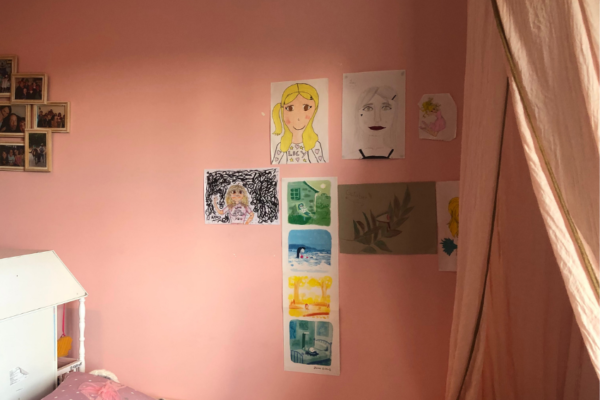 Aménager une chambre de jeune fille - Inspirations en Pulpe -avant 2